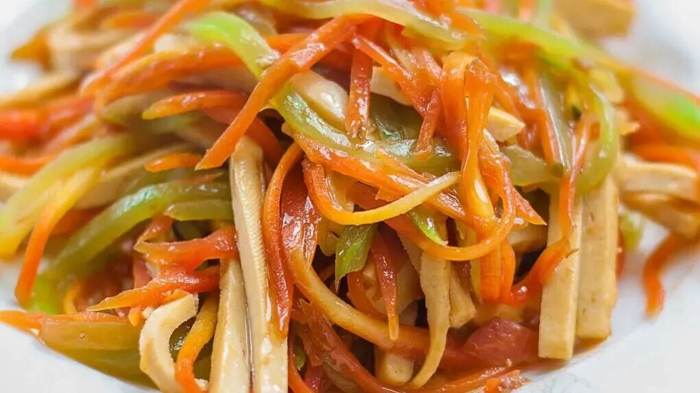 炒三丝的做法_【图解】炒三丝怎么做如何做好吃_炒三丝家常做法大全_xian_闲云_yun_豆果美食